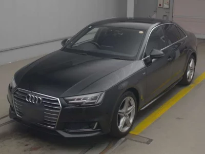Audi A4  с аукциона в Японии