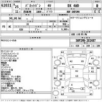 Nissan VANETTE VAN лот № 62031 оценка R  с аукциона в Японии 2