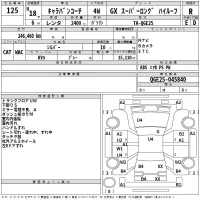 Nissan CARAVAN лот № 125 оценка R  с аукциона в Японии 2