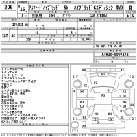 Toyota ALPHARD лот № 206 оценка R  с аукциона в Японии 2