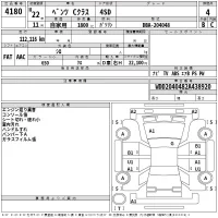 Mercedes-Benz C CLASS лот № 4180 оценка 4  с аукциона в Японии 2