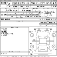 Mercedes-Benz C CLASS WAGON лот № 5020 оценка 4.5  с аукциона в Японии 2