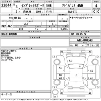 Subaru IMPREZA лот № 32044 оценка 4  с аукциона в Японии 2