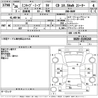 Mitsubishi MINICAB MIEV лот № 3798 оценка 4  с аукциона в Японии 2