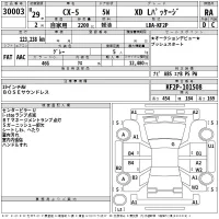 Mazda CX-5 лот № 30003 оценка RA  с аукциона в Японии 2