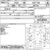 Daihatsu MIRA лот № 70011 оценка RA  с аукциона в Японии 2