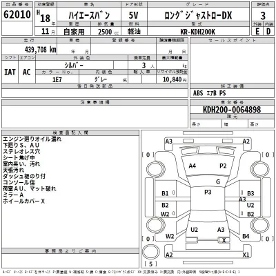 Toyota HIACE VAN  с аукциона в Японии