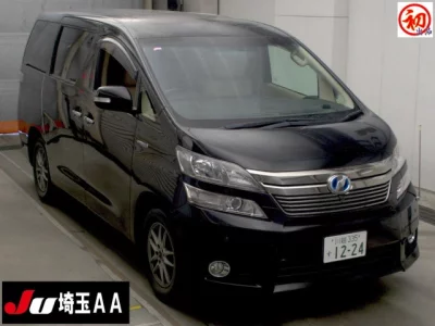 Toyota VELLFIRE  с аукциона в Японии