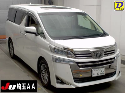 Toyota VELLFIRE  с аукциона в Японии