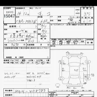 Nissan MOCO лот № 15047 оценка 3.5  с аукциона в Японии 6