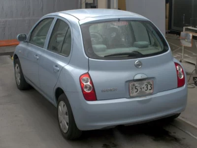 Nissan MARCH  с аукциона в Японии