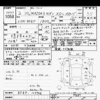 Mazda MAZDA3 лот № 1058 оценка 3.5  с аукциона в Японии 10