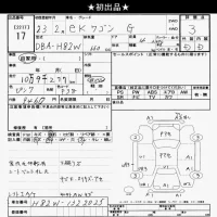 Mitsubishi EK WAGON лот № 17 оценка 3  с аукциона в Японии 9