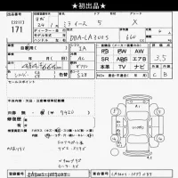 Daihatsu MIRA E S лот № 171 оценка 3.5  с аукциона в Японии 9