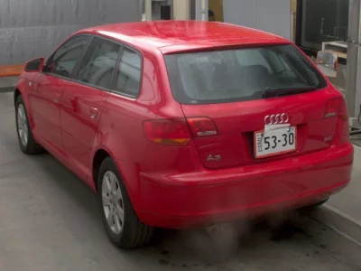 Audi A3  с аукциона в Японии