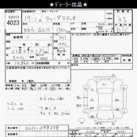 Nissan TIIDA LATIO лот № 4023 оценка 3.5  с аукциона в Японии 6