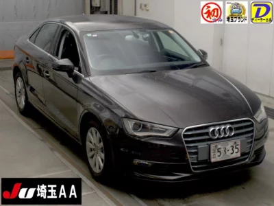 Audi A3  с аукциона в Японии