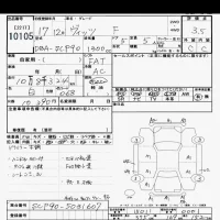 Toyota VITZ лот № 10105 оценка 3.5  с аукциона в Японии 8