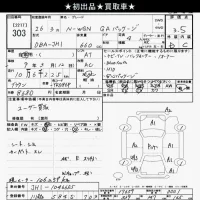 Honda N WGN лот № 303 оценка 3.5  с аукциона в Японии 8