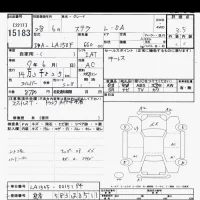Subaru STELLA лот № 15183 оценка 3.5  с аукциона в Японии 6