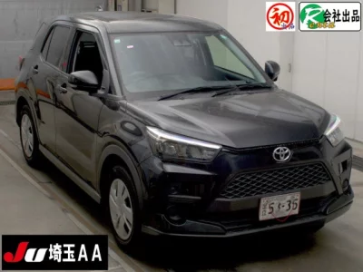 Toyota RAIZE  с аукциона в Японии