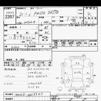 Toyota PASSO SETTE лот № 2207 оценка R  с аукциона в Японии 8