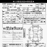 Toyota NOAH лот № 6238 оценка R  с аукциона в Японии 8