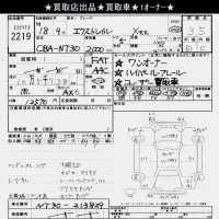 Nissan X-TRAIL лот № 2219 оценка 3.5  с аукциона в Японии 10