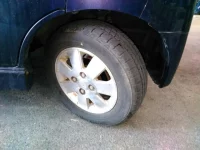 Subaru GOLF ALLTRACK лот № 432 оценка 3.5  с аукциона в Японии 8