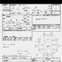 Mitsubishi EK WAGON лот № 15225 оценка 3.5  с аукциона в Японии 6
