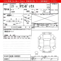 Mitsubishi TOWNBOX лот № 7014 оценка   с аукциона в Японии 3