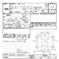 Daihatsu MIRA E S лот № 505 оценка 3.5  с аукциона в Японии 3