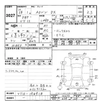 Nissan AD лот № 3027 оценка 3.5  с аукциона в Японии 8