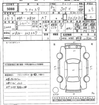 Nissan LAFESTA лот № 5088 оценка 3.5  с аукциона в Японии 7
