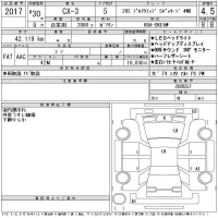 Mazda CX-3 лот № 2017 оценка 4.5  с аукциона в Японии 11