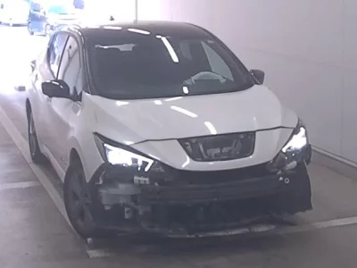 Nissan LEAF  с аукциона в Японии
