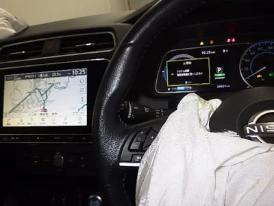 Nissan LEAF  с аукциона в Японии