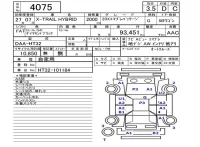 Nissan X-TRAIL лот № 4075 оценка 3.5  с аукциона в Японии 5