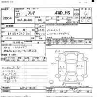 Mazda FLAIR лот № 2004 оценка 4  с аукциона в Японии 3