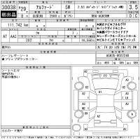 Toyota ALPHARD лот № 30038 оценка 3.5  с аукциона в Японии 11