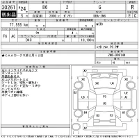 Toyota GT 86 лот № 30261 оценка R  с аукциона в Японии 11