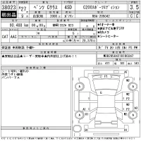 Mercedes-Benz C CLASS лот № 38023 оценка 3.5  с аукциона в Японии 11