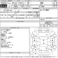 Mitsubishi TOWNBOX WIDE лот № 10025 оценка 3.5  с аукциона в Японии 11