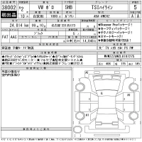 Volkswagen POLO лот № 38002 оценка 5  с аукциона в Японии 11
