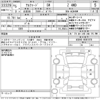 Toyota ALPHARD лот № 33329 оценка 5  с аукциона в Японии 11