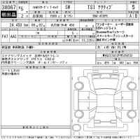 Volkswagen T-ROC лот № 38067 оценка 5  с аукциона в Японии 11