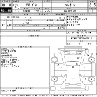 Volkswagen CROSS POLO лот № 38110 оценка 3.5  с аукциона в Японии 11