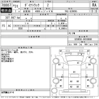Toyota DYNA лот № 70007 оценка RA  с аукциона в Японии 8