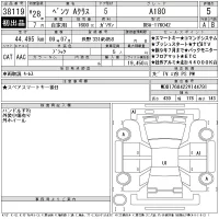 Mercedes-Benz A CLASS лот № 38119 оценка 5  с аукциона в Японии 11