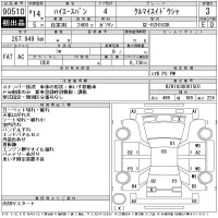 Toyota HIACE VAN лот № 90510 оценка 3  с аукциона в Японии 11